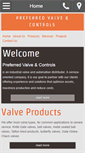 Mobile Screenshot of preferredvalves.com